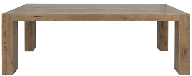 Classic Home Kingston Cafe Brown 89" Dining Table-2