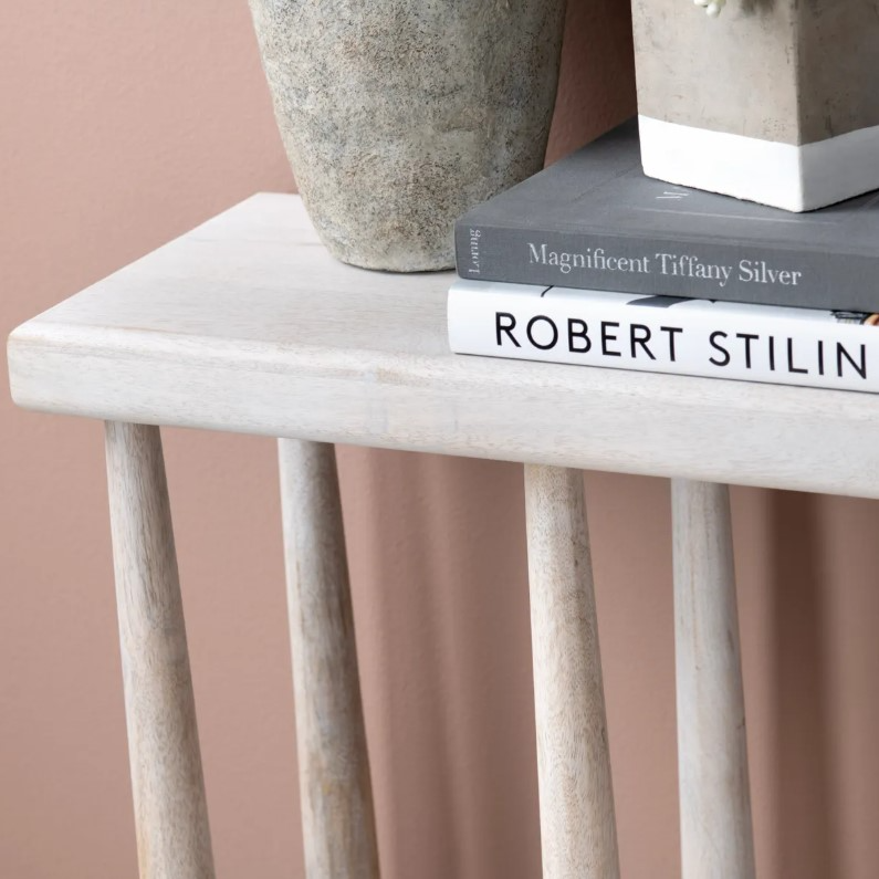 Crestview Collection Briarcliff White Console Table | Troy Brand
