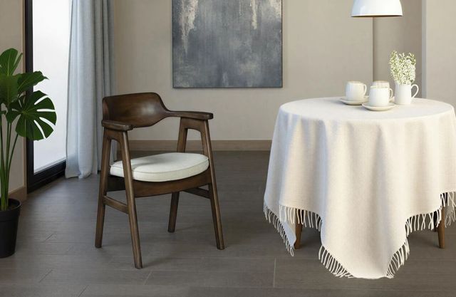 Nest Home Collections Wagner Sand/Java Arm Chair-1