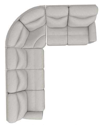 La-Z-Boy® James Powder Reclining Sectional with Custom Layout Options-3