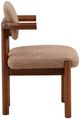 Dovetail Furniture Stratton Brown Dining Chair-2