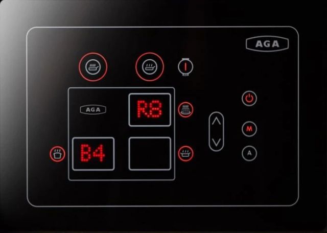 AGA™ eR7 Classic Cast Iron 39" Black Pro Style Electric Range-1