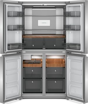 KitchenAid 36 in. 19.4 Cu. Ft. PrintShield Stainless Steel Counter Depth French Door Refrigerator