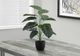 Monarch Specialties Inc. Green/Black 24" Tall Artificial Potted Alocasia-3