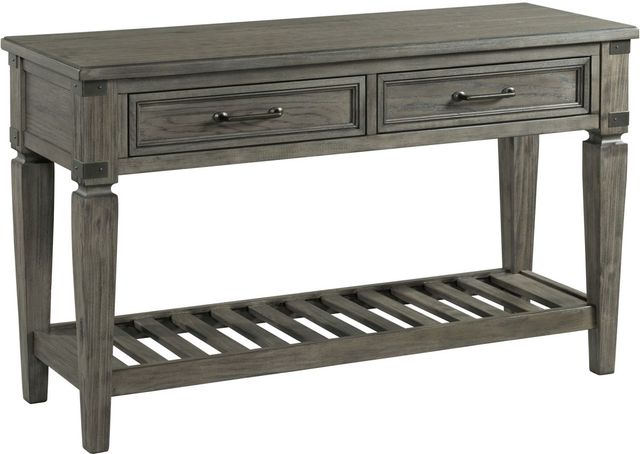 Intercon Foundry Pewter Sofa Back Table-0