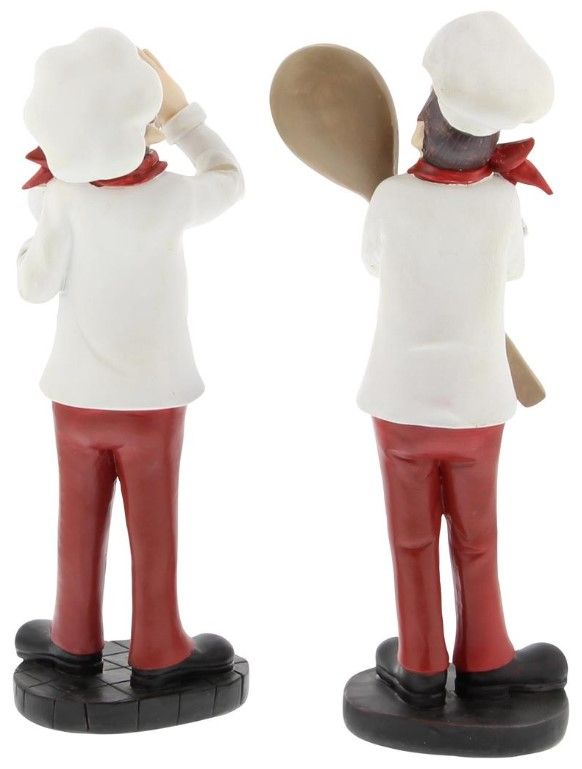 Deco Marche 2-Piece Chef Sculpture Set-1