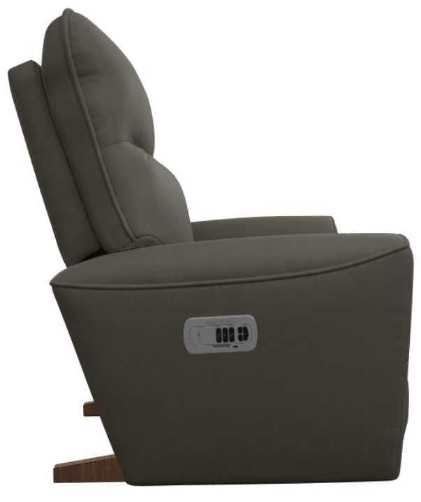 La-Z-Boy® Belmont Dove Gray Power Rocking Recliner with Headrest and Lumbar-3