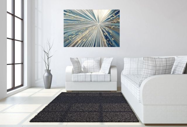 Classy Living Eclipse Burst Wall Art-1