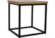 Jofran Inc. Ames Natural End Table with Black Base-0