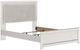 Signature Design by Ashley® Zuraleus White Queen Panel Bed with Upholstered Headboard-0