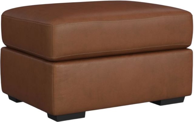 Flexsteel® Henry Caramel Ottoman-0