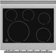 FORNO® Paolo 30" Stainless Steel Pro Style Electric Range with True Convection Oven-3