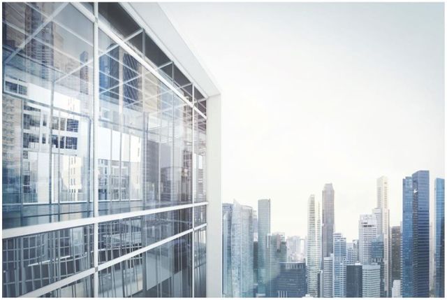 Classy Living Skyscraper Wall Art-0
