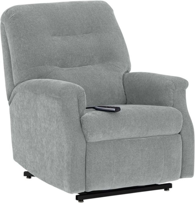 HomeStretch Barbara Jean Eucalyptus Power Recliner Lift Chair-0