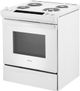 Whirlpool® 30" White Freestanding Electric Range with Frozen Bake™ Technology-3