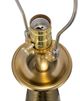 A & B Home Gold/White Cone Table Lamp-5