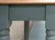 International Furniture Direct Tiffany Blue/Brown Sofa Table-2