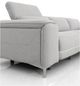 VIG Furniture Divani Casa Cyprus Grey 3-Seater Loveseat with Electric Recliners-1