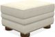 La-Z-Boy® Pembroke Premier Snow Ottoman with Nailhead Trim-2