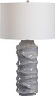Uttermost® Waves Blue/White Table Lamp-0