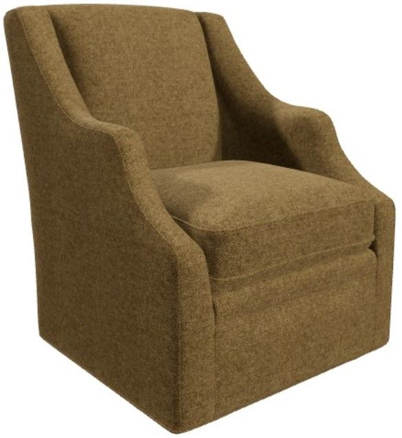 Craftmaster® Customizable Craftmaster Essentials 31" Accent Swivel Chair-1