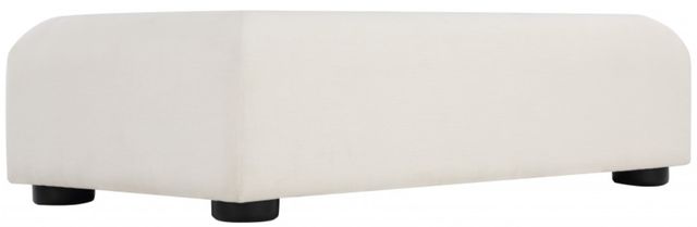 Meridian Furniture Diana Black Top Coffee Table with Cream Base-2