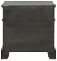 Pulaski™ Hickory Creek Brown Velvet 3-Drawer Nightstand-3