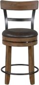 Sunny Designs™ Doe Valley Buckskin 24" Fullback Swivel Stool-2