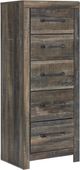 Signature Design by Ashley® Drystan Brown Rustic Narrow Chest-0