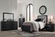 Signature Design by Ashley® Maeling 4-Piece Black Twin Upholstered Panel Bedroom Set-1