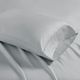 Olliix by Madison Park Grey 2 Pack of Standard 1500 Thread Count Cotton Rich Pillow Case-0