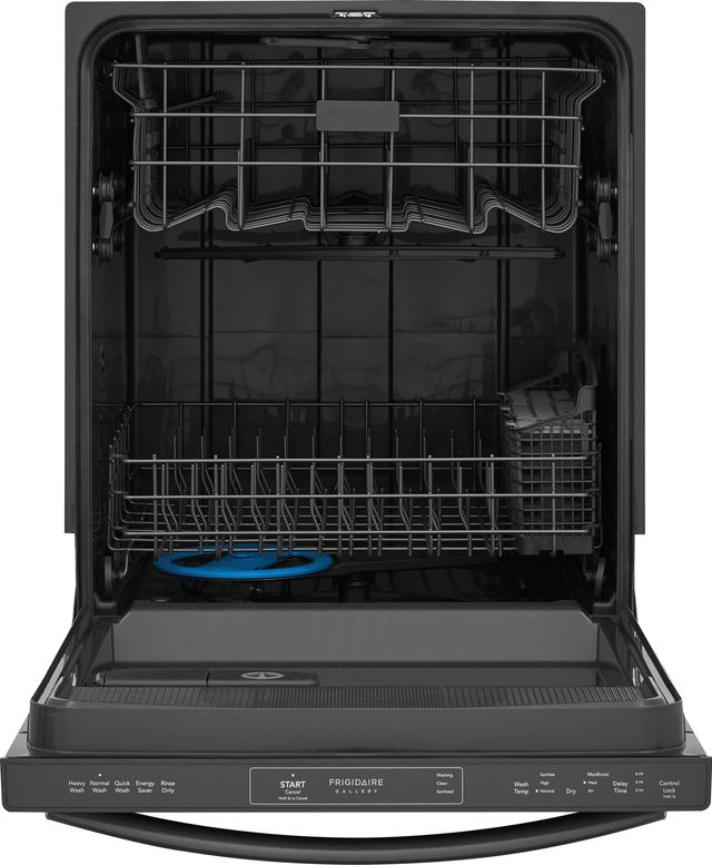 Frigidaire Gallery® 24" Smudge-Proof® Black Stainless Steel Built-In Dishwasher-1