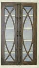 Million Dollar Rustic Brown/White Tall Cabinet-1
