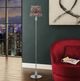 Stylecraft Dann Foley Lifestyle Brown/Nickel/Orange Floor Lamp -1