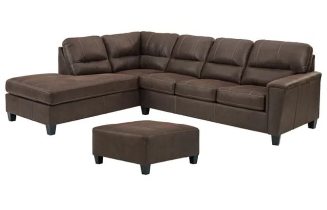 Signature Design by Ashley® Navi 2-Piece Chestnut Living Room Seating Set-0