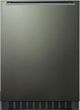 Summit® 4.6 Cu. Ft Black Stainless Steel Under the Counter Refrigerator-0
