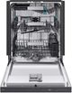Samsung Bespoke 24" Fingerprint Resistant Matte Black Steel Top Control Built In Smart Dishwasher with 3rd Rack Washing System-2