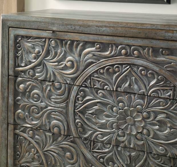 Hooker® Furniture La Grange Lockhart Blue Bonnet Accent Chest-3