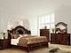 Furniture of America® Flandreau Brown Cherry/Espresso Eastern King Panel Bed-1