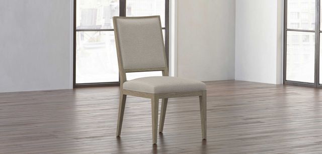 Bassett® Furniture Customizable Samson Oak Dining Side Chair-3