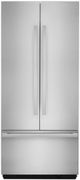 JennAir® Noir™ 36" Fully Integrated Built-In French Door Refrigerator Panel-Kit-0