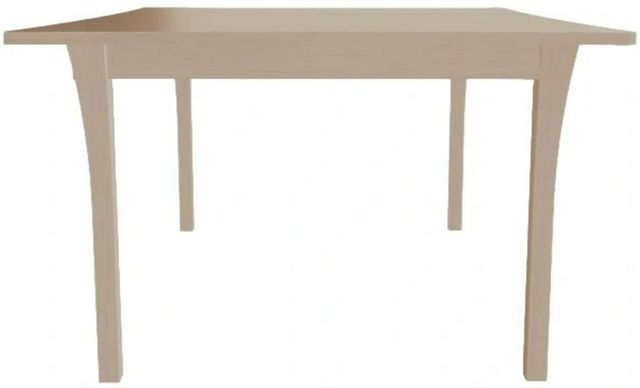 Mavin Customizable 48" x 48" Concave Extendable Dining Table with 12" Leaf-2