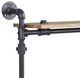 ACME Furniture Brantley Oak/Sandy Black Wall Rack-2