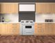 Premier 36" White Pro Style Gas Range-1