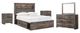 Signature Design by Ashley® Drystan 5-Piece Multi Full Bookcase Bed Set-0