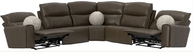 Catnapper Tramonti 5-Piece Chocolate Power Reclining Sectional-3
