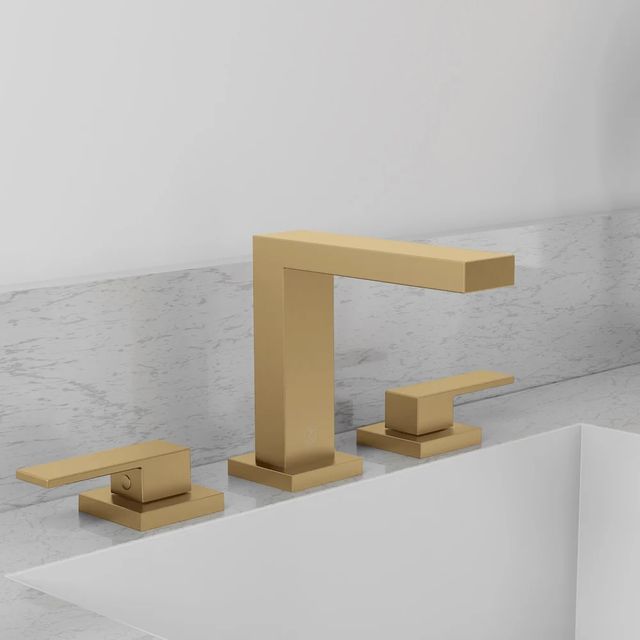 ZLINE Palisades Champagne Bronze Modern Widespread Bath Faucet-3