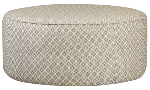 Fusion Furniture Limelight Mineral Brown/White Cocktail Ottoman-0