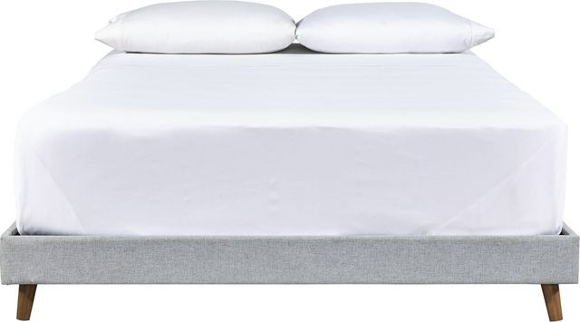 Signature Design by Ashley® Tannally Beige Full Upholstered Platform Bed-1