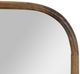 Dovetail Furniture Lillie Medium Brown Mirror-1